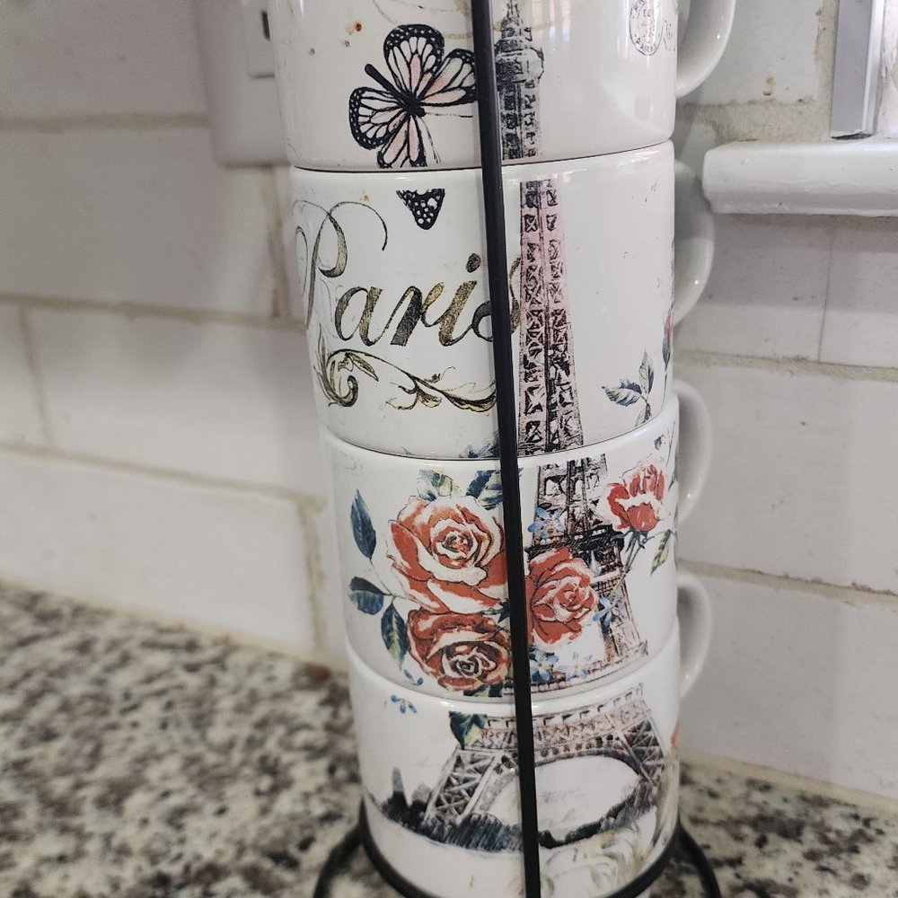 Paris mug decor set